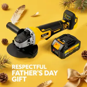 Electric Goddess 125MM Angle Grinder BrushlessMaglev Metal Cutting Charging Angle , DCG406 for Makita 21V Battery, 9000 RPM, Idealfor Sanding, Grinding, Cutting, ProfessionalElectric Tool. Portable Handle Heavy DutyIndustrial, power brushless electric
