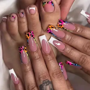 Complete Your Look: Matching Leopard Print Mani-Pedi Sets!