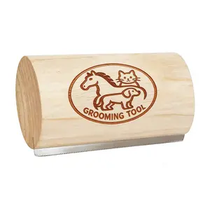 Dog Brush for Shedding & Grooming, 2-in-1 Dual-Sided Hair Deshedding Comb, Pet Grooming Brush, Cat Brush, Deshedding Tool for Short & Long Haired Dogs & Cats