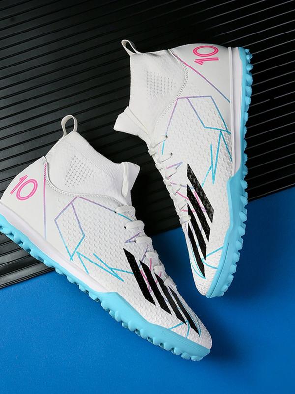 New Football Shoes Recommendation High-Top Nails Anti-Slip Grip Adult Unisex, Durable Training Cleats for Men & Women, Football Boots