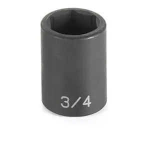 212 MAIN High Torque Impact Tool - 0.5 in. Drive, 1.25 in. Standard Steel Construction, Enhanced Strength