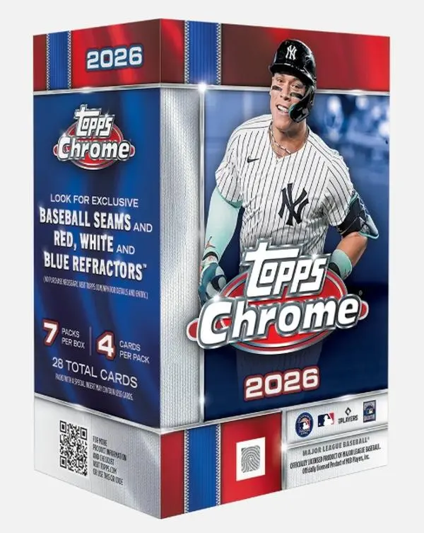 2026 Topps Chrome Baseball - Value Box
