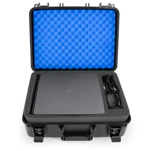 Travel Case Compatible with PlayStation 4 Slim 1TB Console and Accessories such as Controllers, Games and Cables