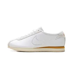 Cortez WMNS "White Bronze Perforated Swoosh" HQ1841 100