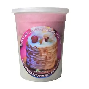 Hawaiian Wedding Cake Gourmet Cotton Candy - Cotton Candy Sensations 200+ Flavors