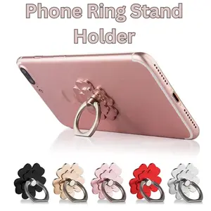 5-Pack Phone Ring Stand Holder – 360° Rotating Flower Grip Kickstand for iPhone, Samsung, Tablets & Cases, Cute Finger Holder for Girls & Teens