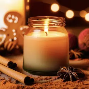 8 oz Gingerbread House Aromatherapy Candle