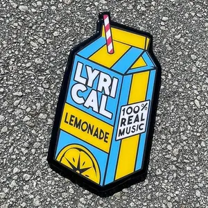Lemonade Juice Box Epoxy Wall Art Room Decor
