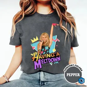 Vintage 90 Style Hannah Montana Shirt, Having A Meltdown Shirt, Hannah Montana Fans Shirt, Teenager Movie Shirt