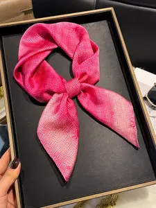 Women's Casual Striped Pattern Scarf, Breathable Multi-Functional Headband/bandana/scarf/purse Accessory, Versatile Hair Accessory for All Seasons