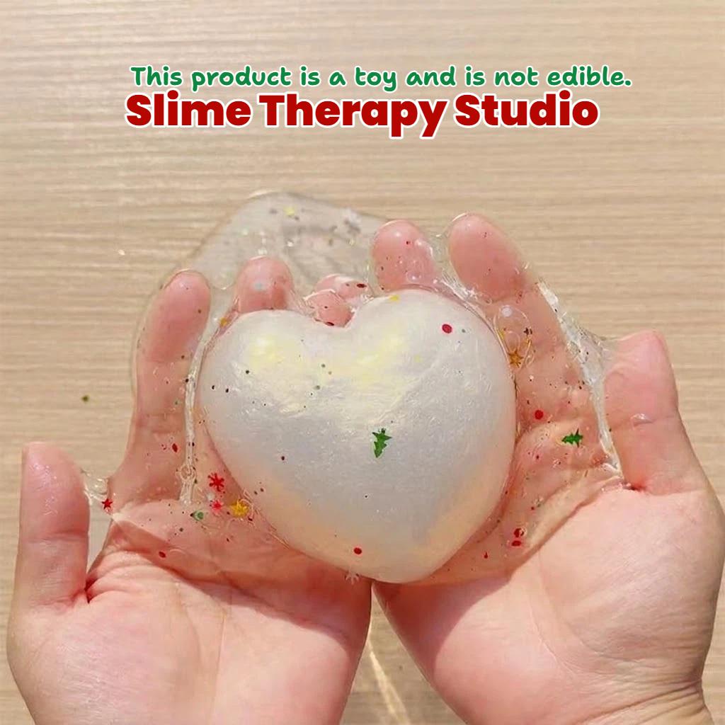 Christmas-Themed Water Slime — 3 Styles: Christmas Tree, Candy Cane, Snow on Christmas Eve (500ml) | Premium Scent | Fascia-like Texture | Whimsical Stress-Relief Toy | ASMR, Stress Relief, Fidget Toy, Best-Selling