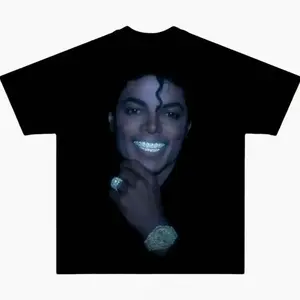 MICHAEL JACKSON 3 TEE  Adult Shirt, Graphic T-shirts, , Graphic Tee for Men, Menwear, Womanwear, Vintage Y2K Aesthetic Shirt 4 76M