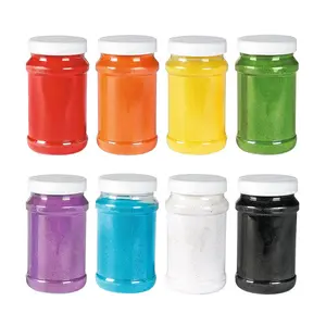22 oz. Bright Nifty Neon Colored Craft Sand Bottle Set - 8 Pc.