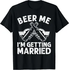 Cool Bachelor Party Design For Men Boys Bachelor Bridegroom Casual Short sleeve Cotton T-Shirt