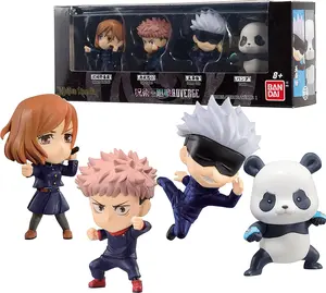 Jujutsu Kaisen ADVERGE Figure Box Set: Nobara Kugisaki, Yuji Itadori, Satoru Gojo, Panda (BOX SET ONE)