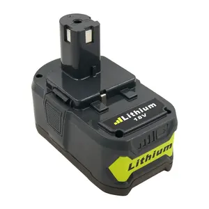 18V 6000mAh Lithium Ion Rechargeable Battery, P108+, New P117, P108, P117, compatible with 18V corded tools