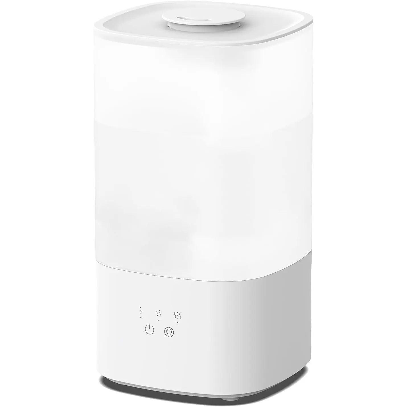 Humidifiers for Bedroom, Top Fill 2.5L Cool Mist Humidifiers for Large Room, Easy to Fill & Clean, 30H Runtime, 28dB Quiet Air Humidifier for Plants, Baby Nursery, Indoor with Night Light 120-min camping fan rain drop power foldable mini aroma diffuser