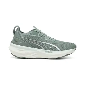 PUMA Mens Foreverrun Nitro 2 Running Sneakers Shoes - Green