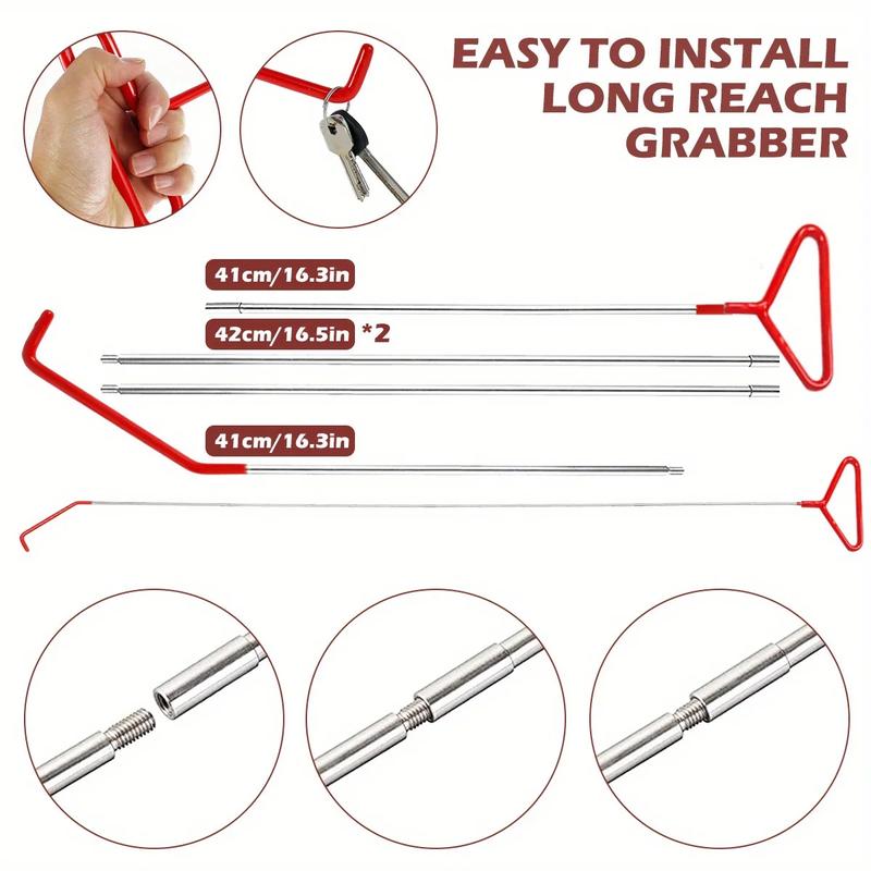 Car Unlock tool set, Car Repair Tool Kit Portable Automotive Tool Set 24 PCS with Carrying Bag for Cars & Trucks Universal Car