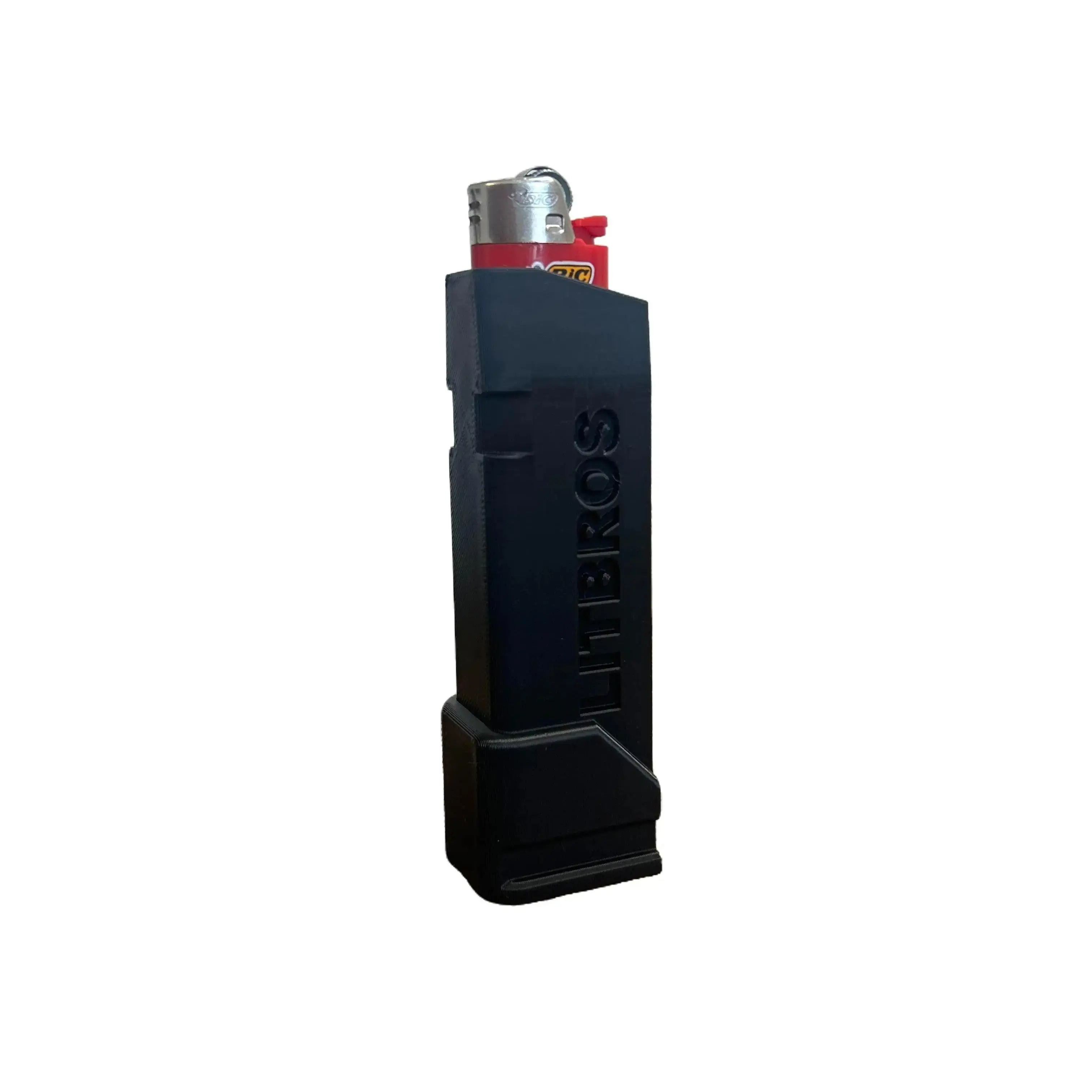 Lighter holder 3D Printed lighter accessory designed for regular sized bics perfect gift for any smoker Lightweight Comfortable, Accessories, Lighter Covers