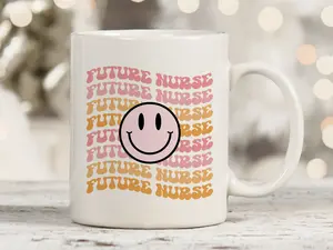 Future Nurse Mug, Funny Mugs For Nursing Students, Nursing Student Gifts, Nurse Practitioner, Future Nurse, Medical Assistant, RN, Retro Mug