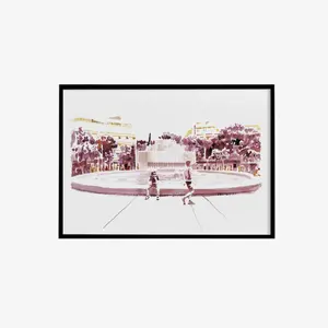 Dizengoff Fountain Tel Aviv Print | Vitsky