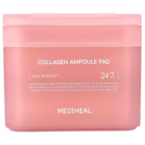 MEDIHEAL Collagen Ampoule Pad, 100 Pads, 5.74 fl oz (170 ml)