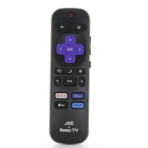 JVC RC-ALIR Roku TV Remote Control 2025 | Netflix | Disney+ | Apple TV+ | Prime Video | IR - 3026000174