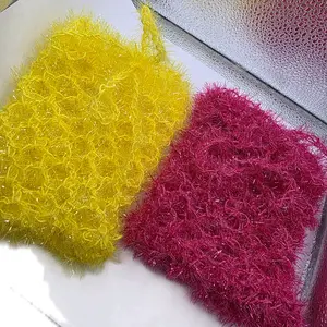 Handmade Crochet  Sparkle Spa Scrubby