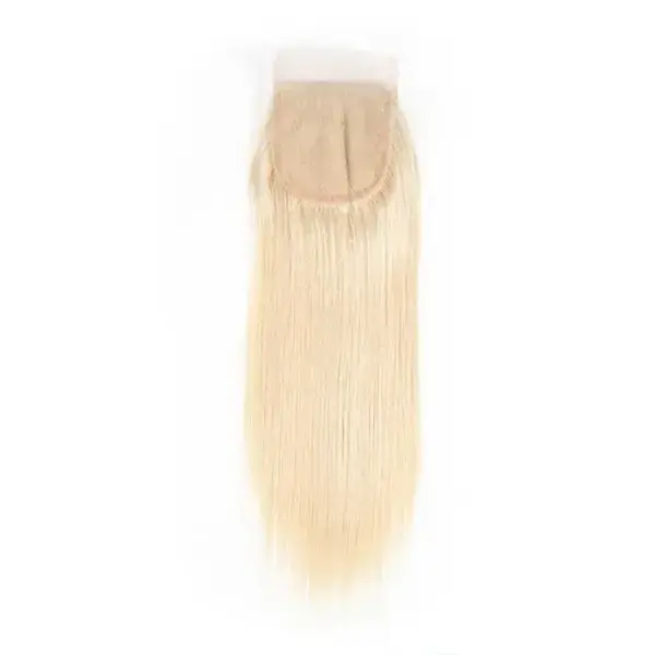 613 Blonde Closure 5x5 Straight/Body Wave