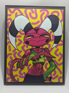 Helluva Boss Poster Merch Fizzarolli 10.5 x 8 in