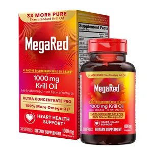 MegaRed Omega-3 Krill Oil Ultra Concentrate Pro 1000mg 30ct
