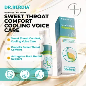 [In Stock]DR.RERDIA Oral Spray with Propolis, Menthol & Astragalus Root — Gentle Daily Care