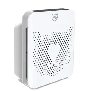 Healthy Home Heroes FURGO Air Purifier - White with Cat Logo Design for Home Use 200CFM Air Quality Enhancer