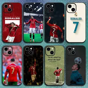 CR7 Ronaldo 7 Football Phone Case for IPhone 17 16 15 14 13 12 11 Pro Max Plus 17Air 16E 17E And Samsung S26 S25 S24 S23 S22 S21 FE Plus Ultra Soft TPU Back Cover Protection Shockproof 17