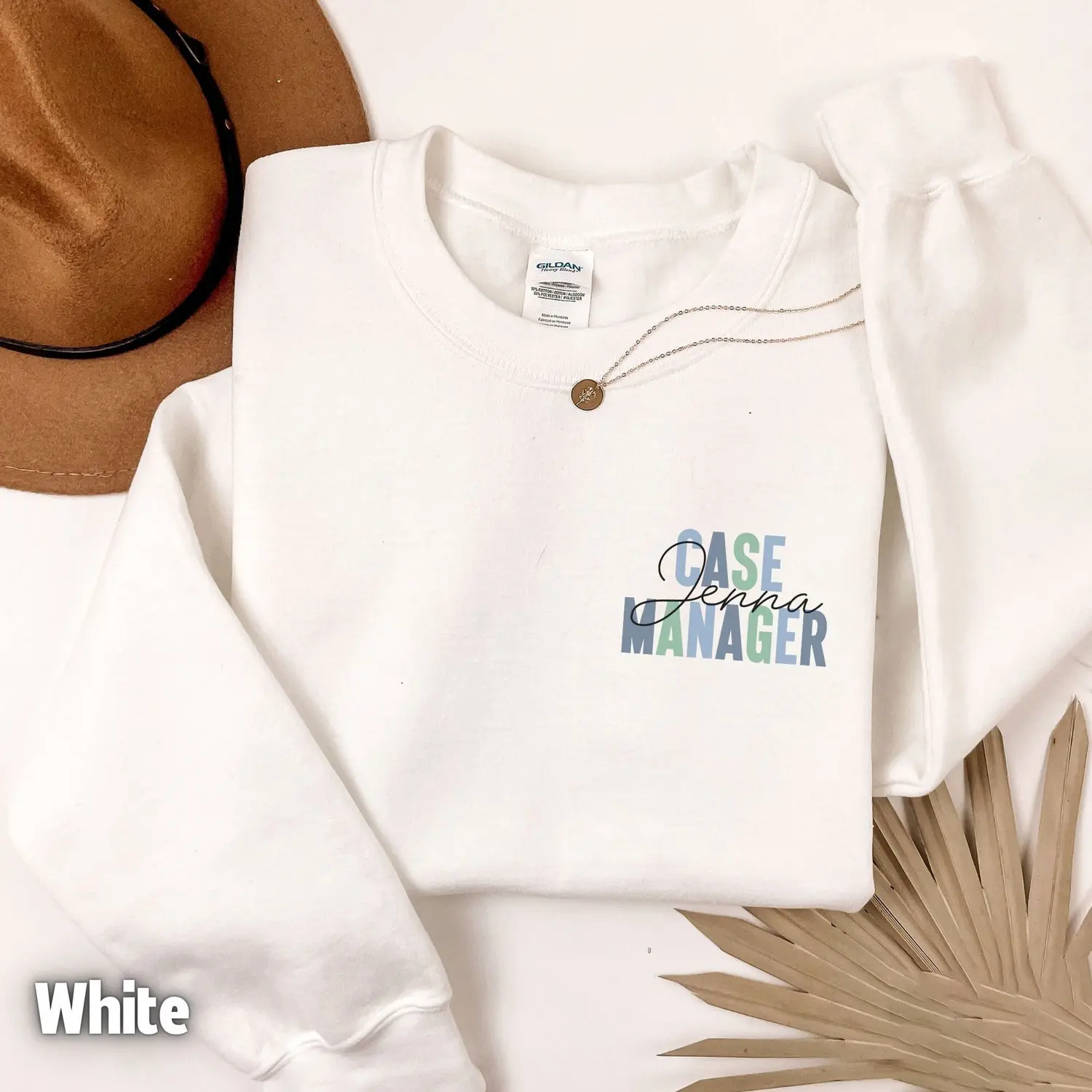 Personalized Case Manager Sweatshirt, Custom Name Sweatshirt for Case Manager, Patient Advocate, Healthcare Apparel, Nurse Case Manager