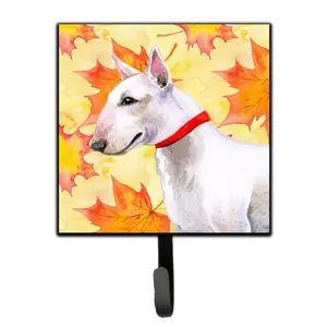 Carolines Treasures  Bull Terrier Fall Leash or Key Holder