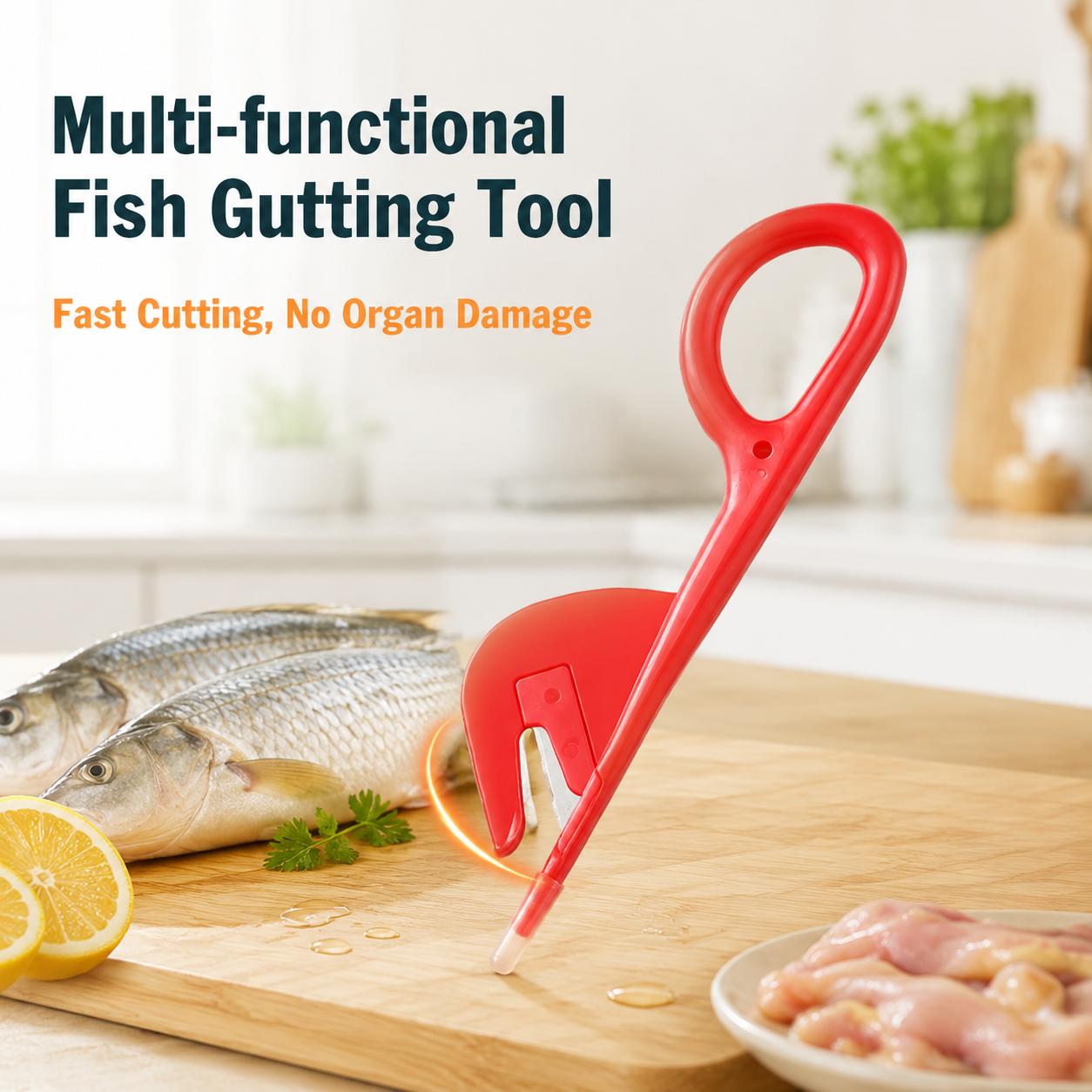 Chicken Intestine Cutter 4.92 Inch Stainless Steel Intestinal Opening Device Kitchen Tool for Poultry Cleaning and Preparation