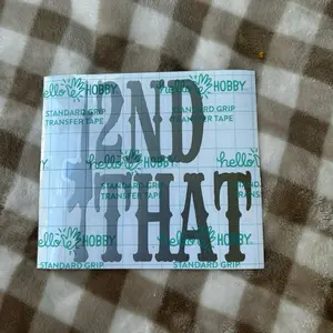 Hello Hobby Premade Stickers for Trucks Cars Water Bottles or Anywhere You Want to Use Them Standard Grip Transfer Tape