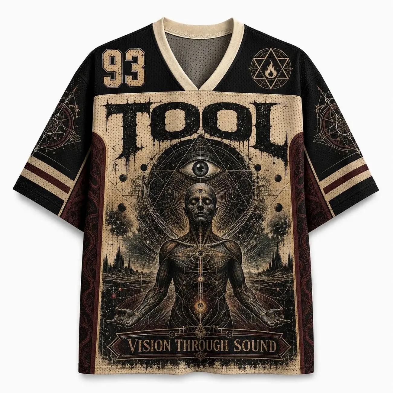 Tool Band Vision Through Sound Mesh Jersey CNG