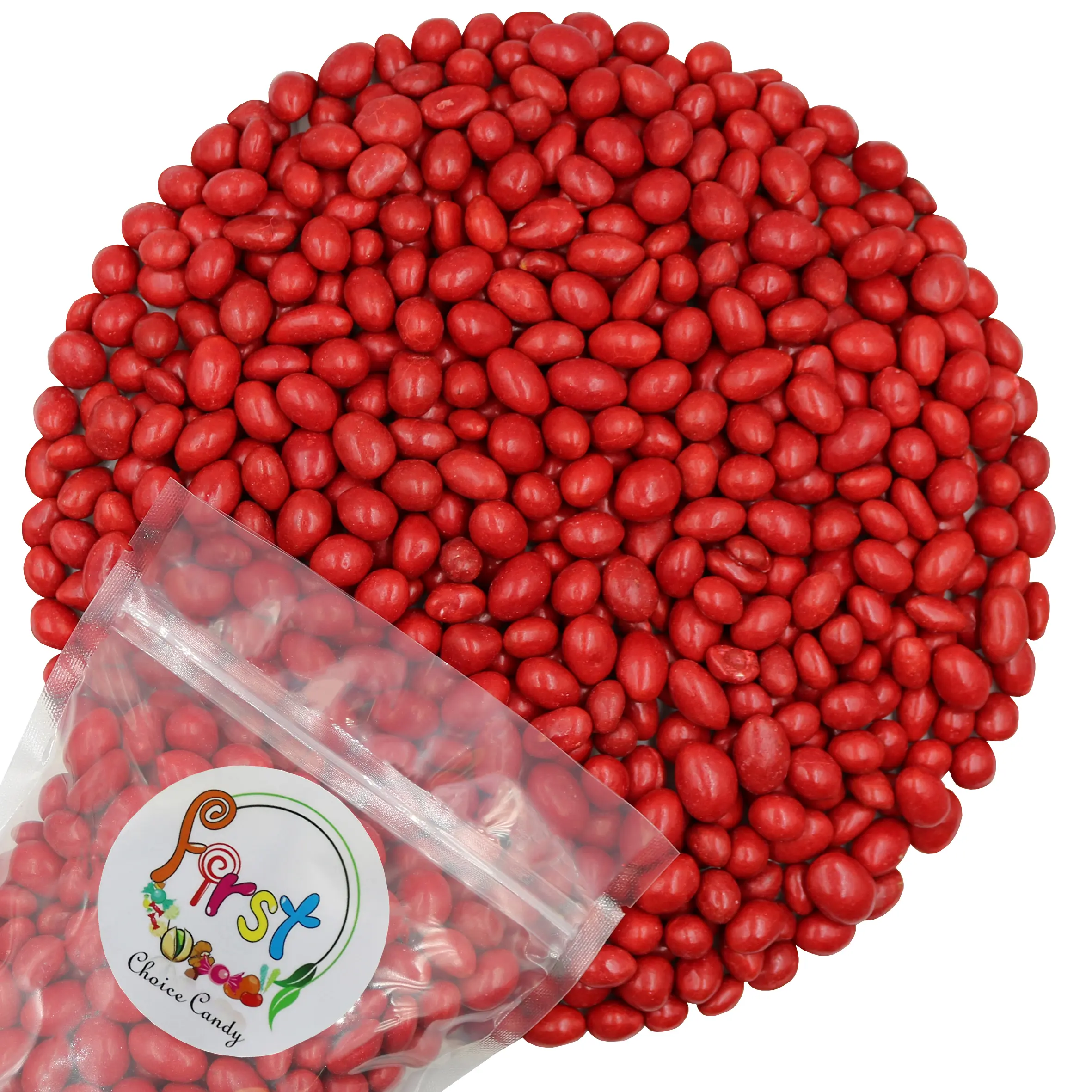 FirstChoiceCandy Red Boston Baked Beans Classic Candy Coated Peanuts