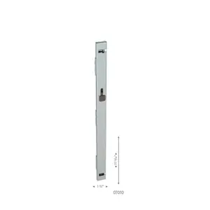 ABUS 07010 Steel Construction Security Lock Bar, 1-Drawer Office File Cabinet File Bar