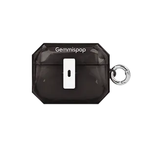 Gemmispop Neon X Chevron/iPhone 17/16/15/14 Series Tech Fashion/MagSafe Shockproof / Crystal Clear / Mirror Frame / Customizable / Camera Stand / Anti-Yellow / Protective / Wireless Charging Compatible - Silver / Black / Clear