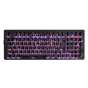 ZORNHER ZH980 Wireless bluetooth Mechanical Gaming Keyboard,95% Black hot swappable custom mechanical feel computer keyboard,rapid trigger keyboard,clickykeyboard,RGB Backlit,2.4GHz/USB-C/BT5.0