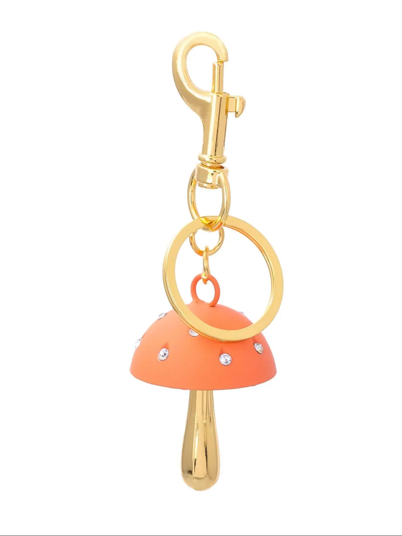Cute Mushroom Design Keychain, Fashionable Keychain for Women & Men, Trendy All-match & Exquisite Keychain for Birthday Gift, Fashionable Alloy Keychain, Stylish Keyring
