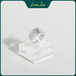 LavaJewelry, DAD Engraved Ring, 925 Sterling Silver Ring, Ring for Man, Ring for Dad