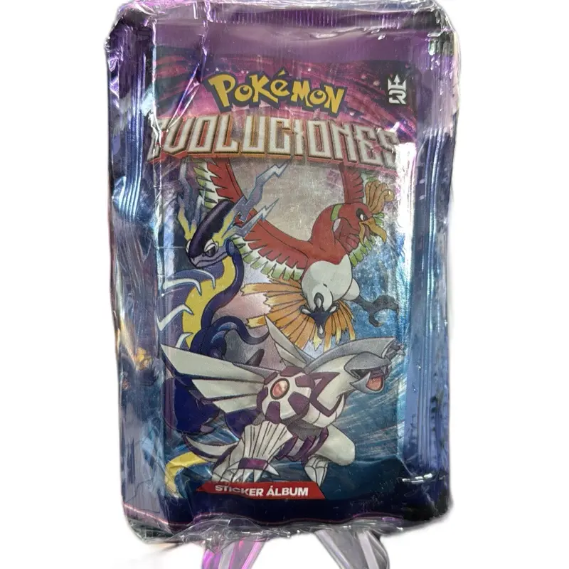Pokemon Evolutions Booster Box Sticker Album - Collectible Trading Card Game Stickers