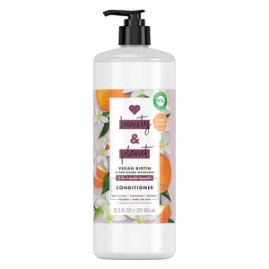 Beauty & Planet Vegan Keratin & Sunkissed Mandarin Conditioner 32.3 fl oz - New
