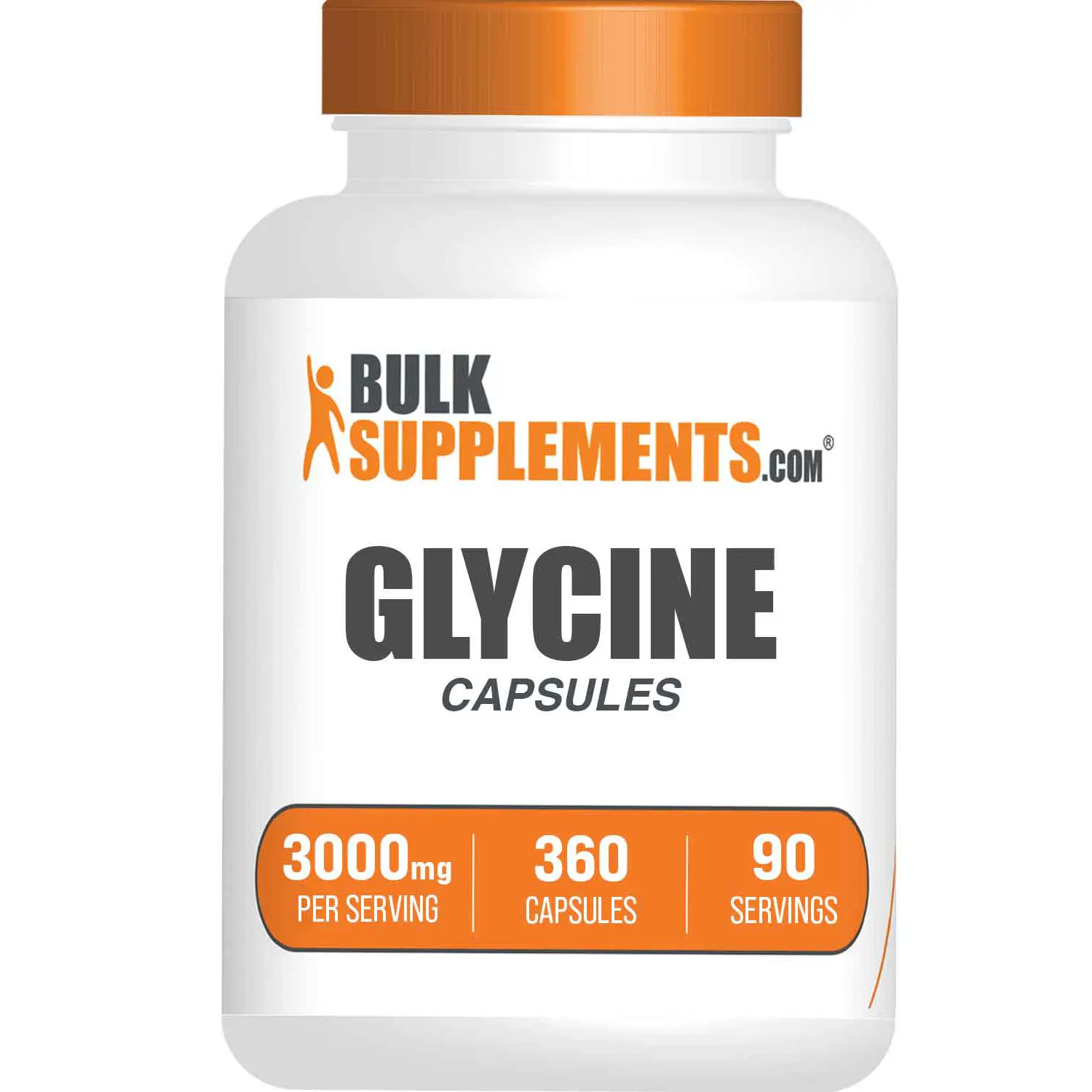BulkSupplements - Glycine Capsules - Muscle Growth and Repair - 360 Capsules - 3000mg per Serving BulkSupplements - Glycine Capsules - Muscle Growth and Repair - 360 Capsules - 3000mg per Serving