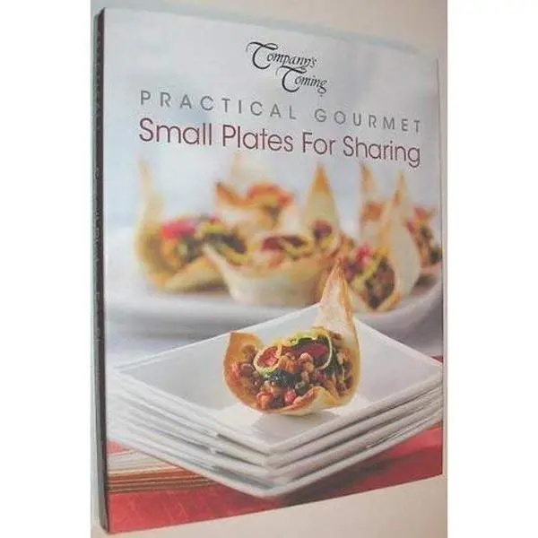 USED Book - Company's Coming Practical Gourmet Small Plates for Sharing by Laurie Stempfle (Hardcover) - English
